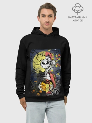 Худи мужской база хлопок / The Nightmare Before Christmas
