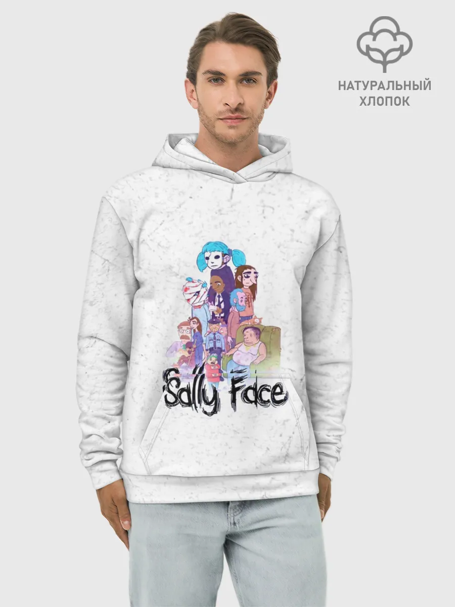 Худи мужской база хлопок / Sally Face
