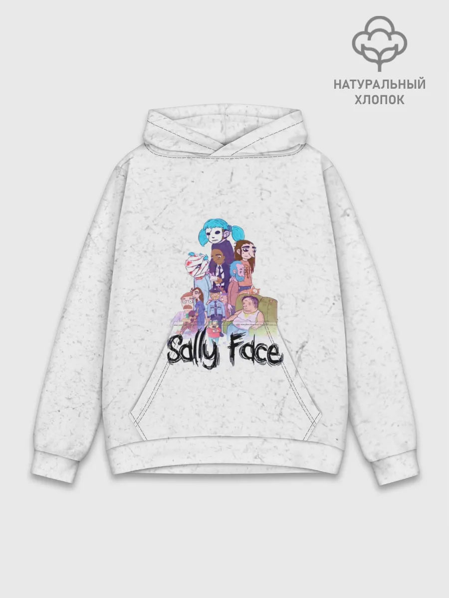 Худи мужской база хлопок / Sally Face