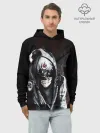 Худи мужской база хлопок / Ken Kaneki в капюшоне