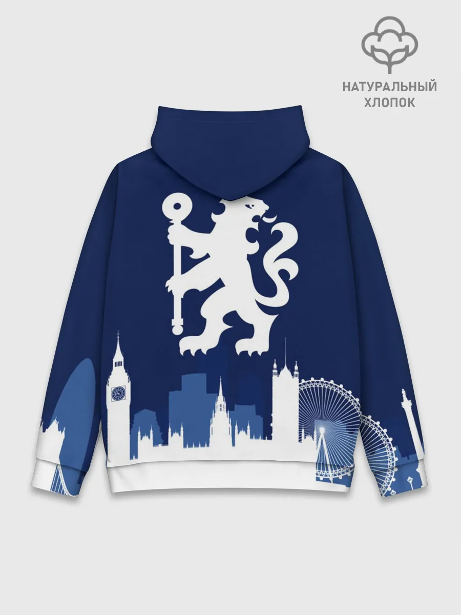 Худи мужской база хлопок / Челси