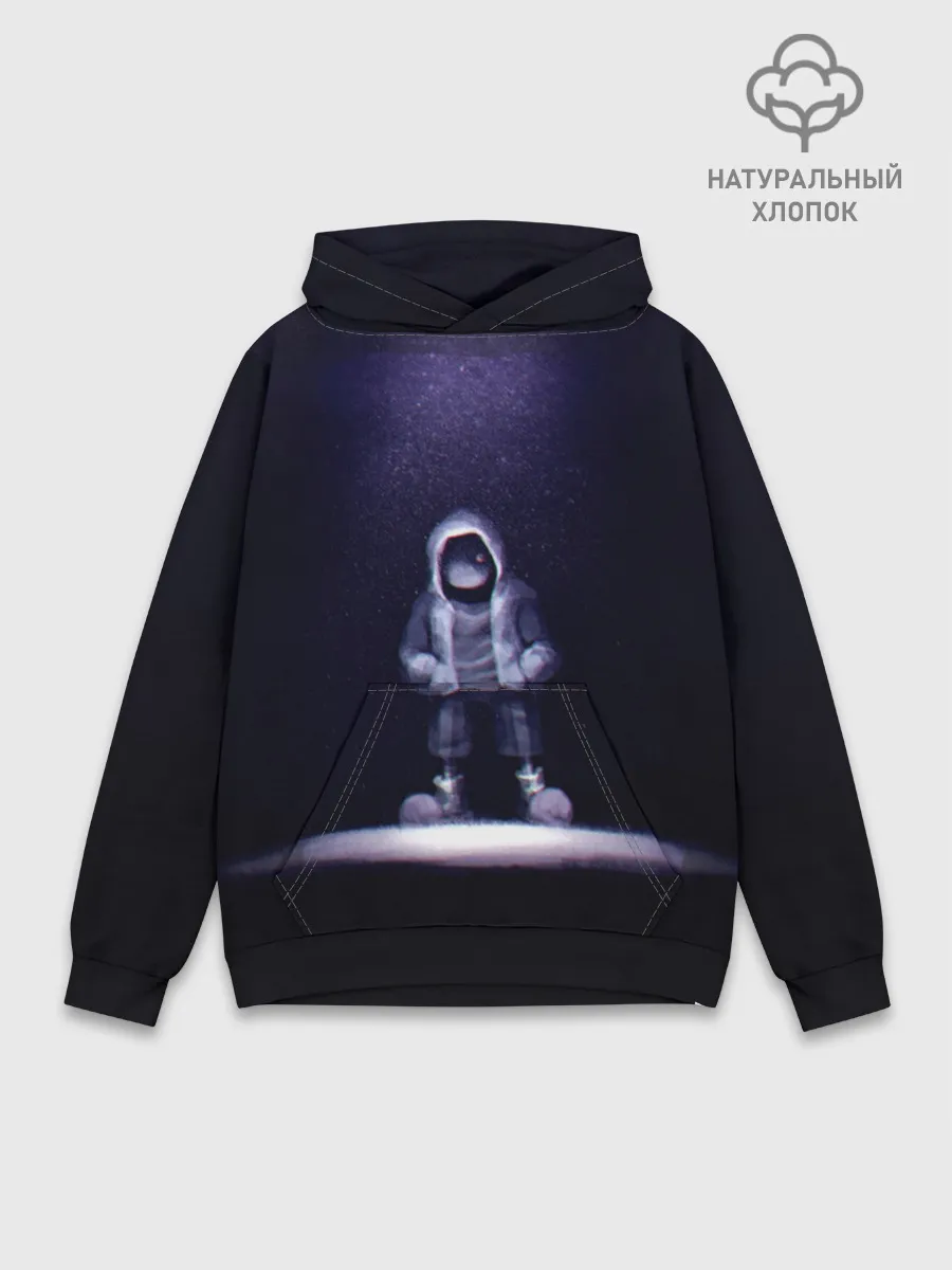 Худи мужской база хлопок / Санс