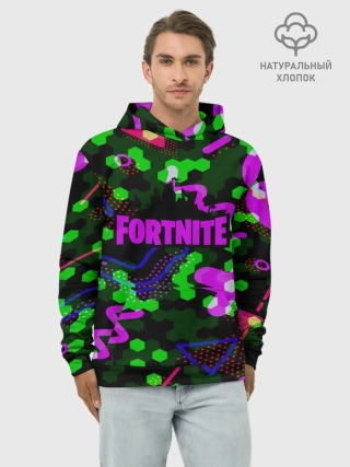 Худи мужской база хлопок / FORTNITE
