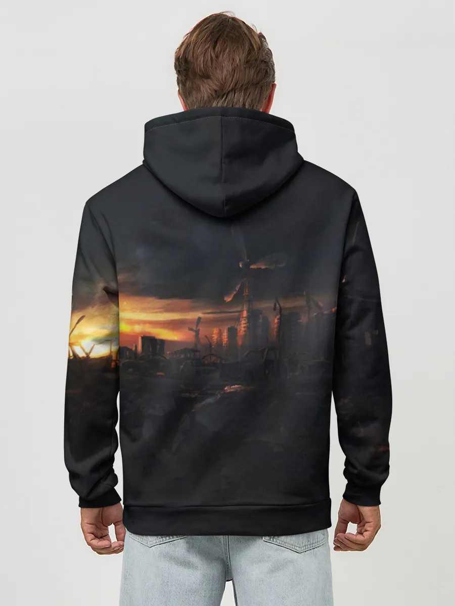 Худи мужской база хлопок / METRO EXODUS