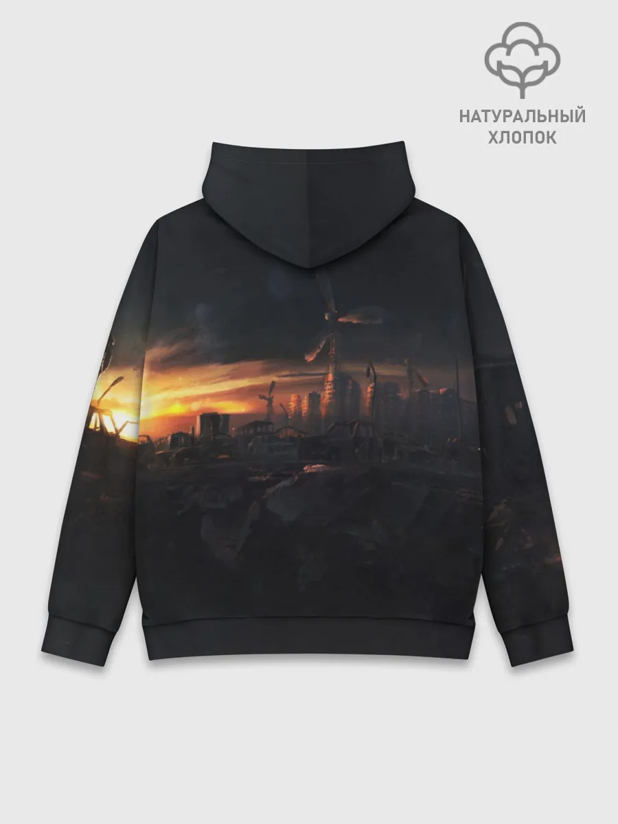 Худи мужской база хлопок / METRO EXODUS
