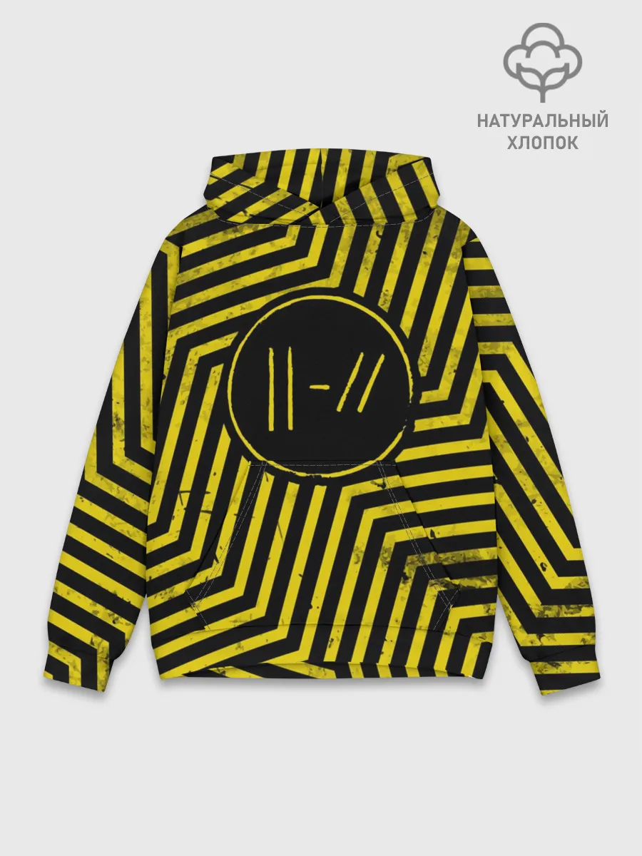 Худи мужской база хлопок / Twenty One Pilots - Trench