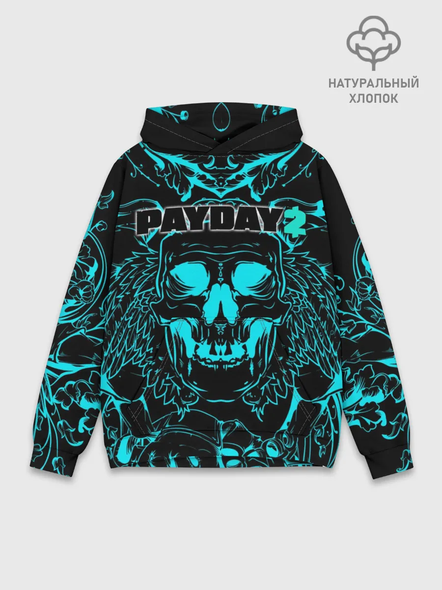 Худи мужской база хлопок / Payday 2