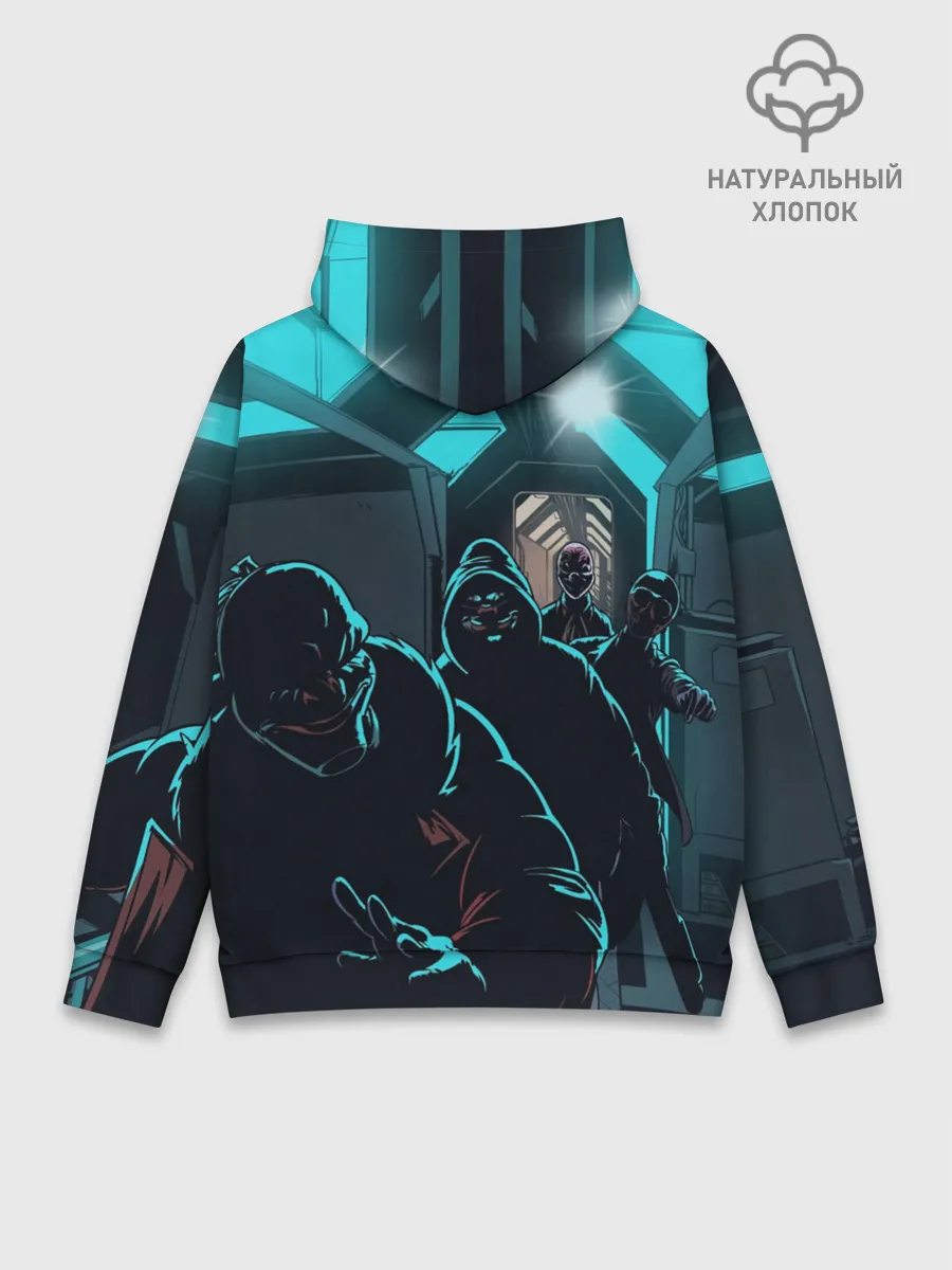 Худи мужской база хлопок / Payday 2