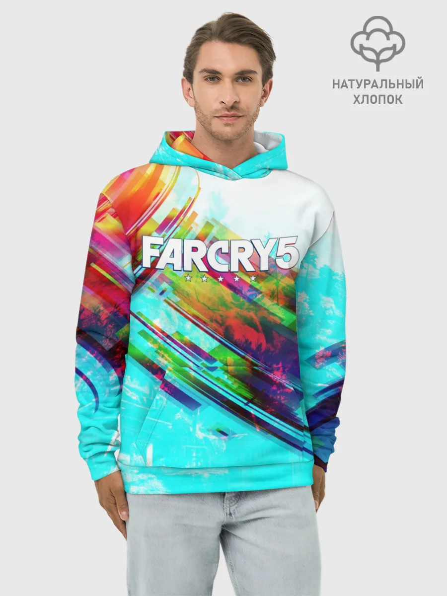 Худи мужской база хлопок / FARCRY EXCLUSIVE
