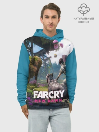Худи мужской база хлопок / FARCRY:NEW DAWN