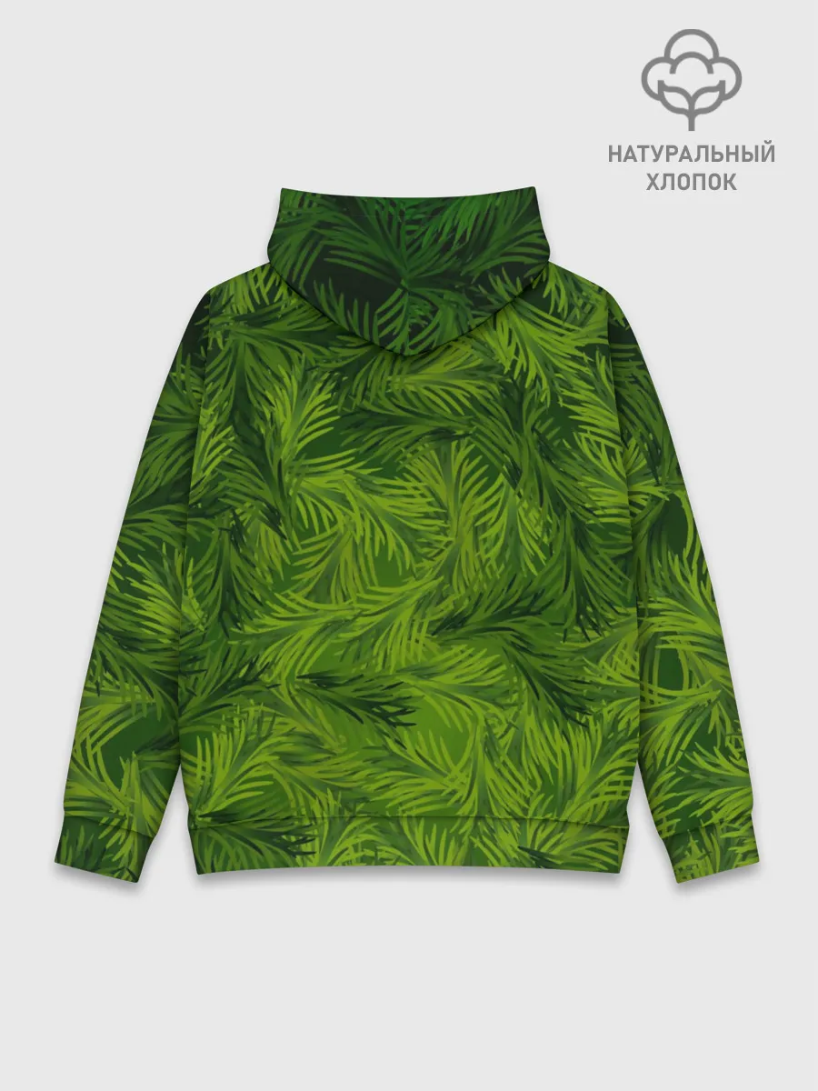 Худи мужской база хлопок / Гринч