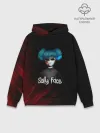 Худи мужской база хлопок / Sally Face окровавленное лицо