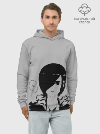 Худи мужской база хлопок / Тоука