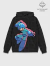 Худи мужской база хлопок / Mega Man