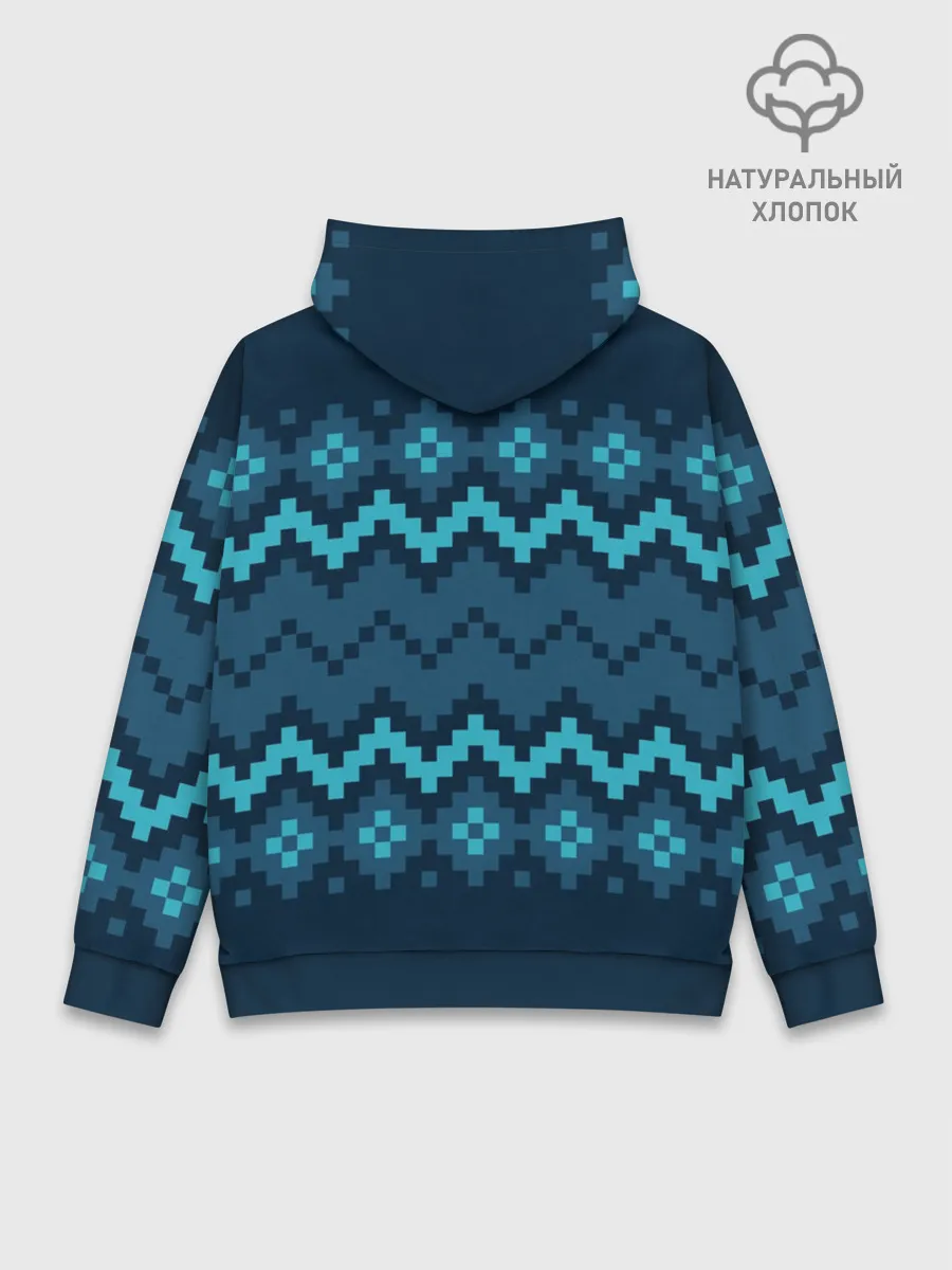 Худи мужской база хлопок / Марио Санта Клаус