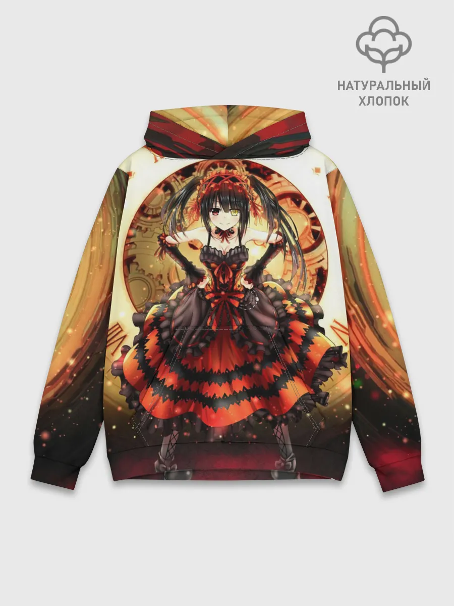 Худи мужской база хлопок / Date A Live - Kurumi Tokisaki