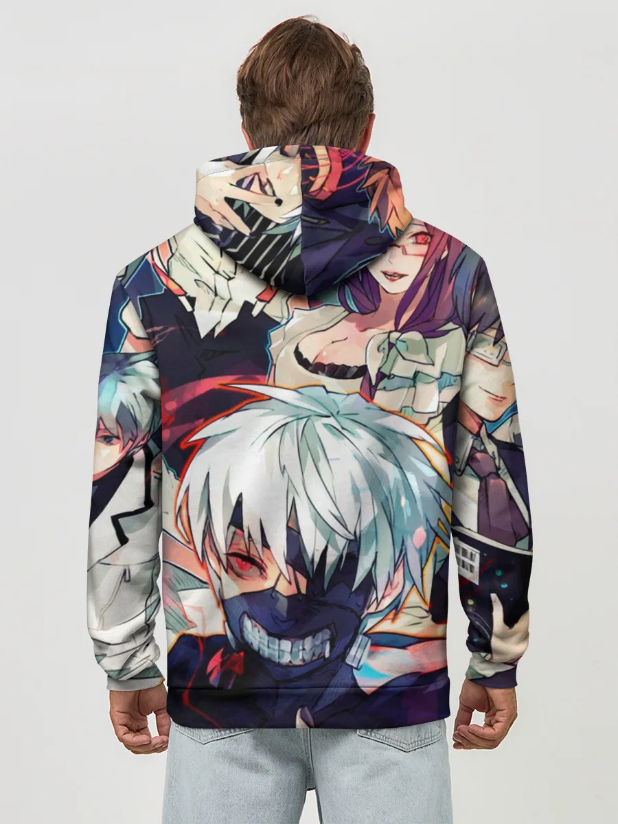 Худи мужской база хлопок / Tokyo Ghoul