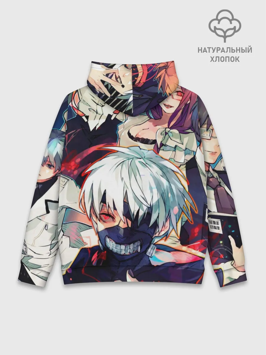 Худи мужской база хлопок / Tokyo Ghoul