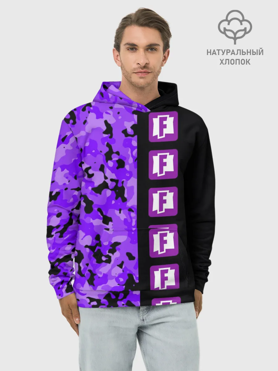 Худи мужской база хлопок / Fortnite