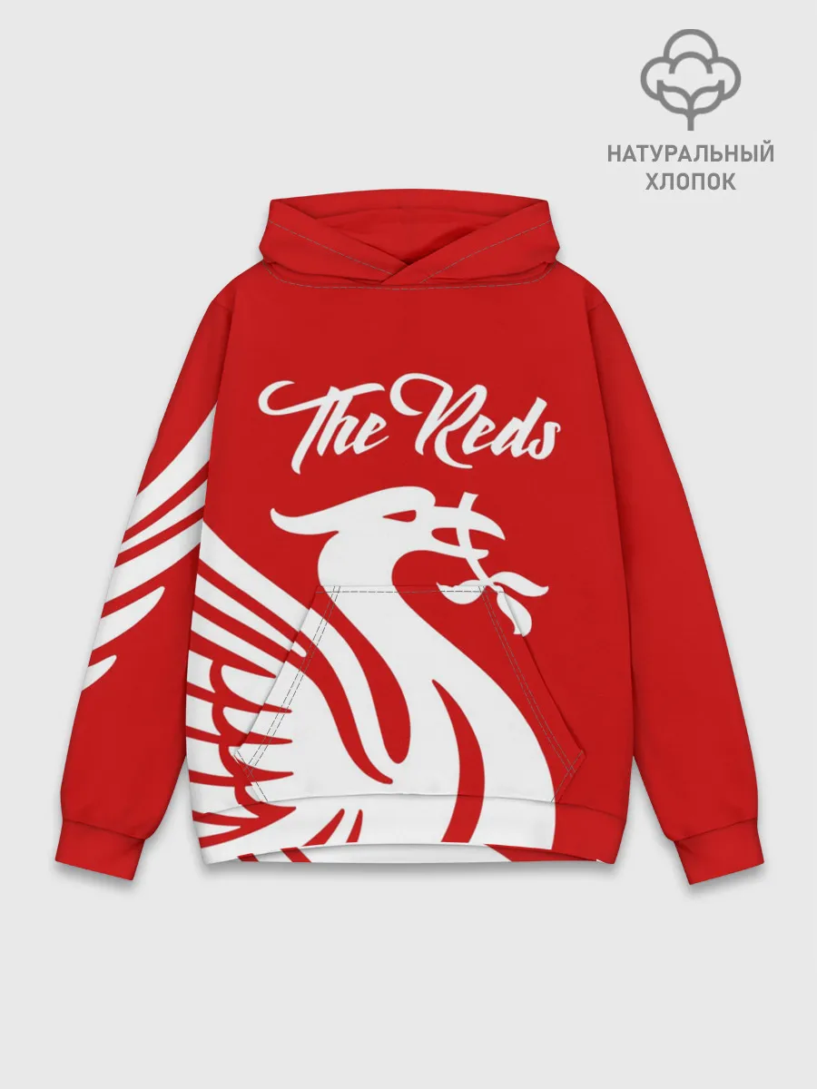 Худи мужской база хлопок / Ливерпуль