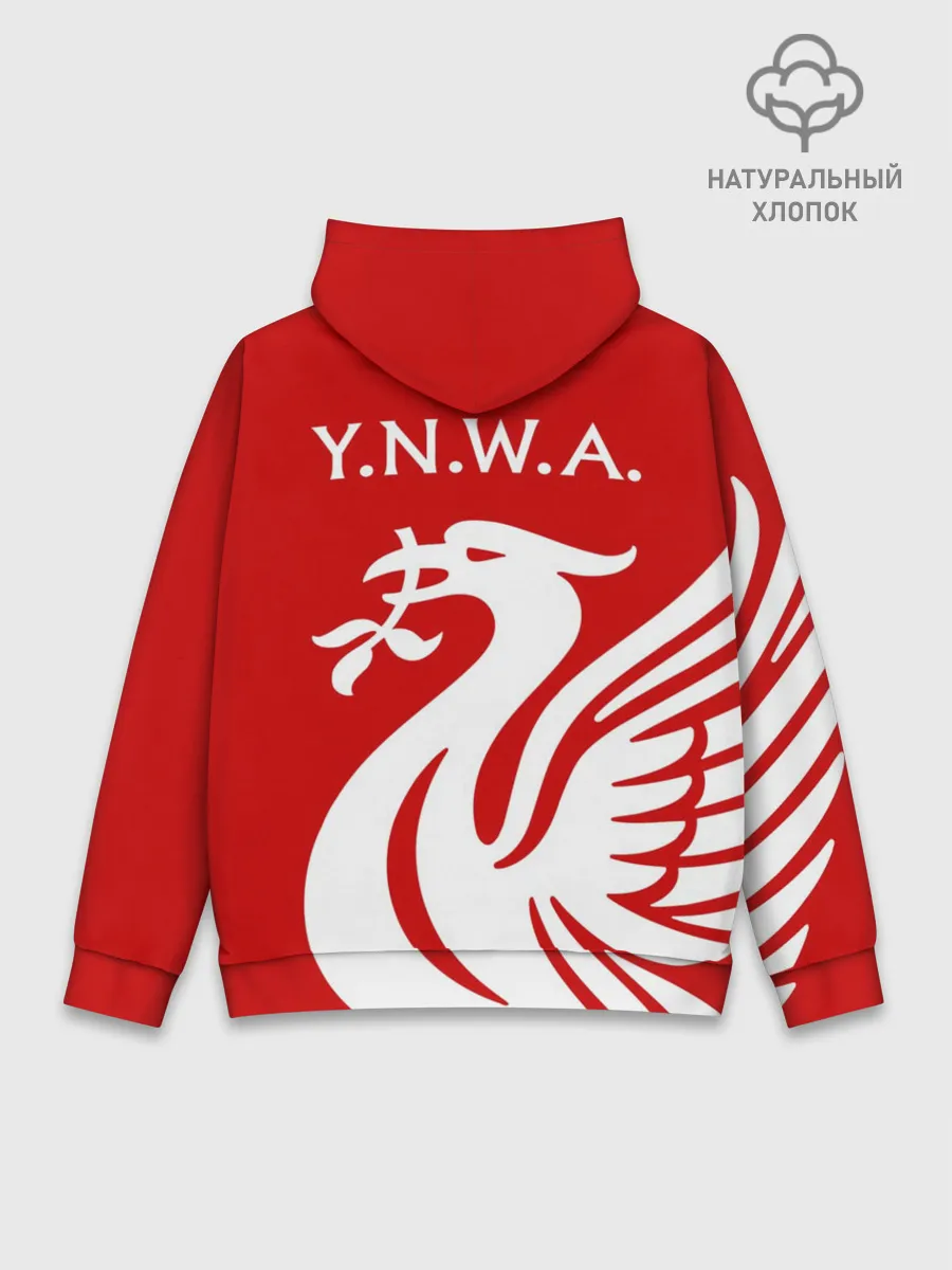 Худи мужской база хлопок / Ливерпуль