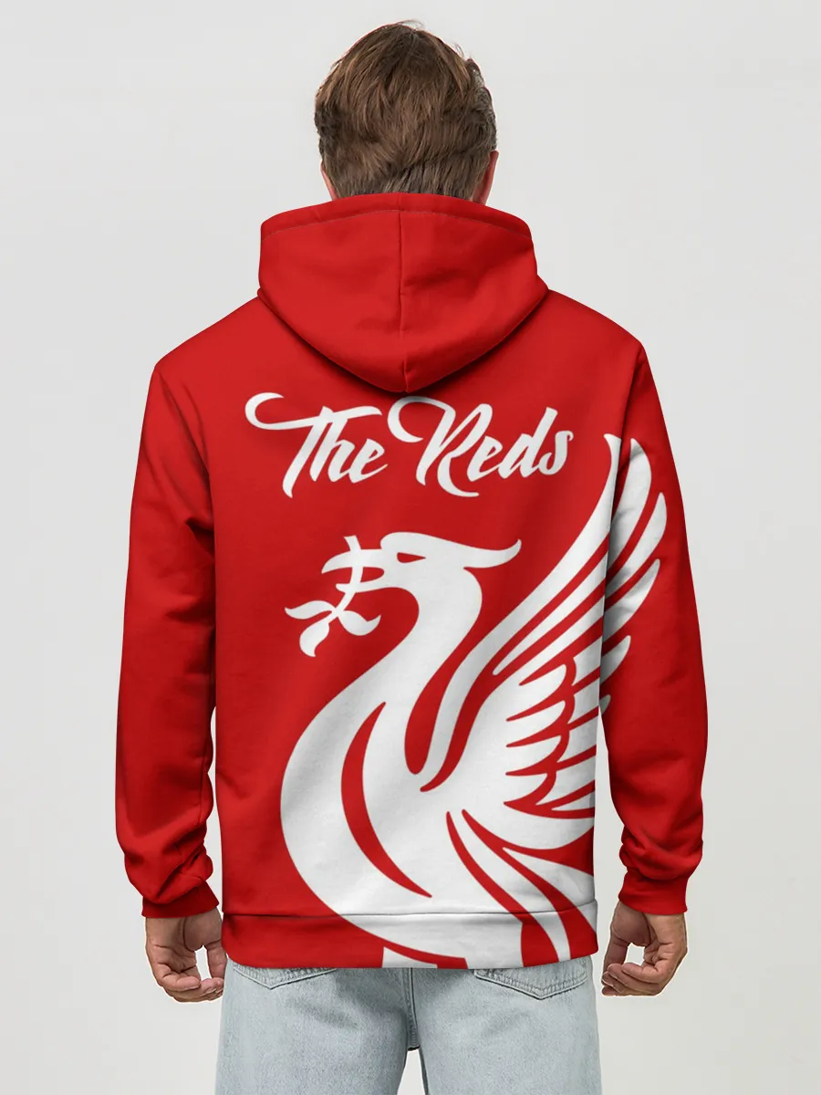 Худи мужской база хлопок / Ливерпуль