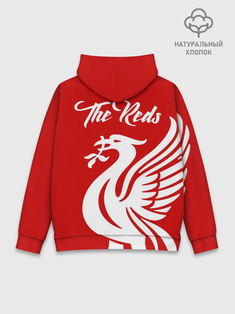 Худи мужской база хлопок / Ливерпуль