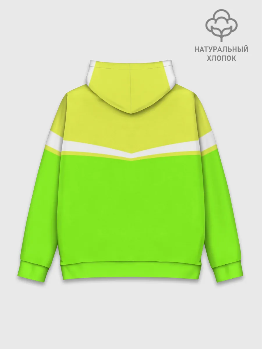 Худи мужской база хлопок / Угол зеленый