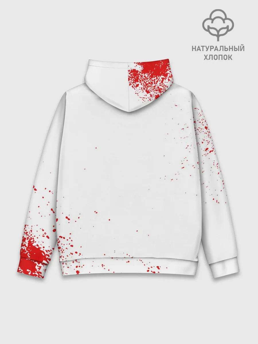 Худи мужской база хлопок / Маска Убийцы Гоблинов