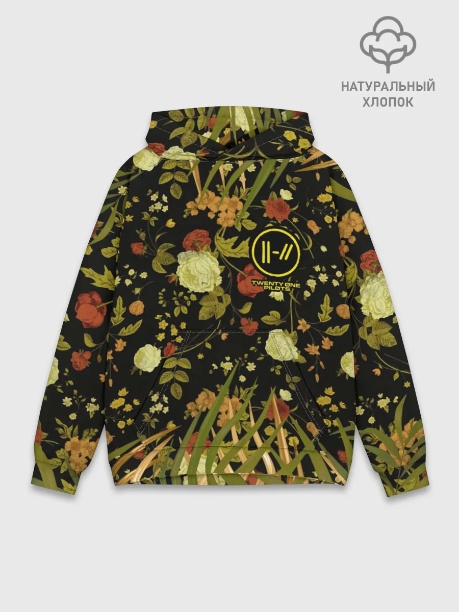 Худи мужской база хлопок / Twenty One Pilots - Trench
