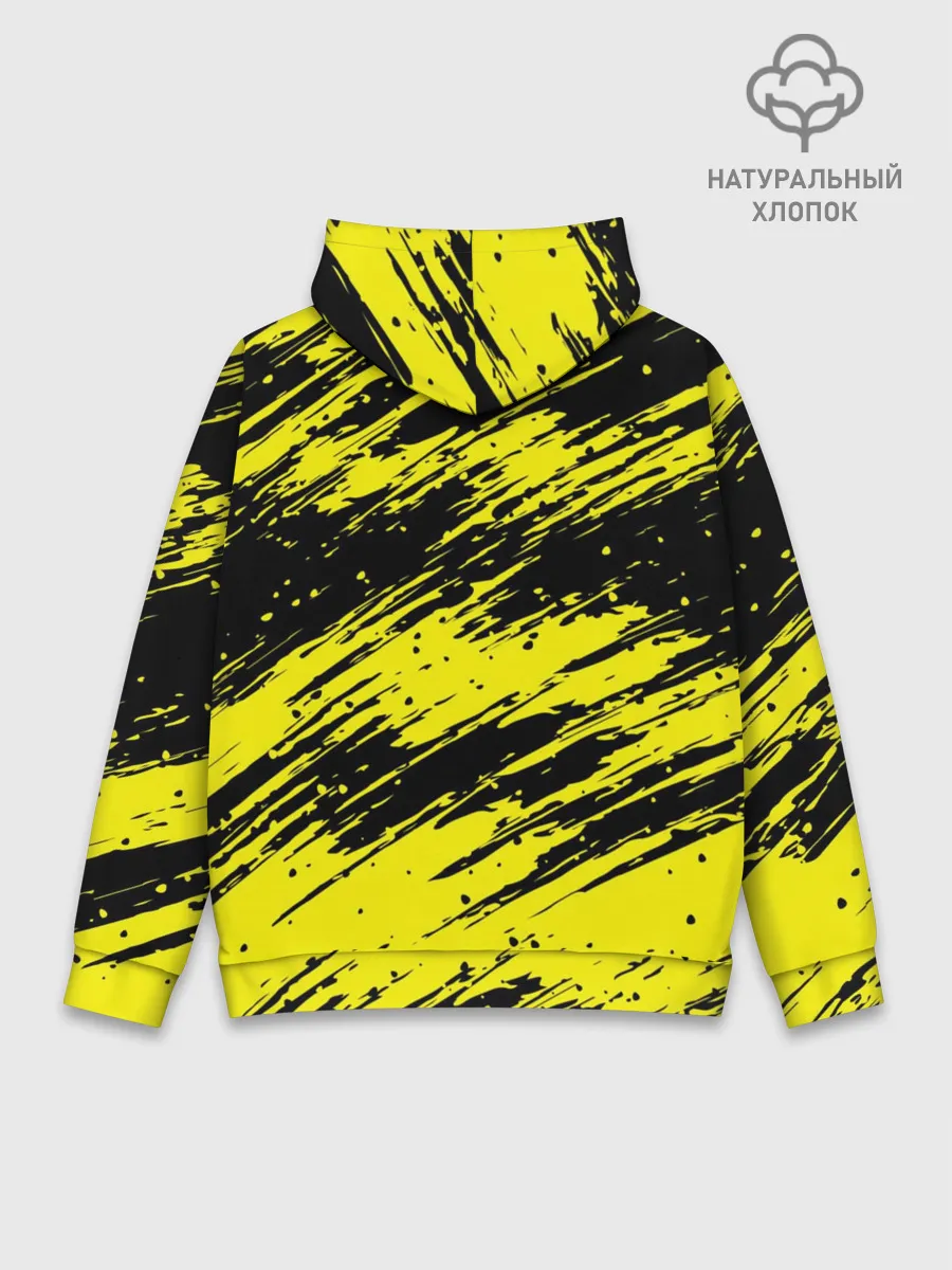 Худи мужской база хлопок / Bumblebee