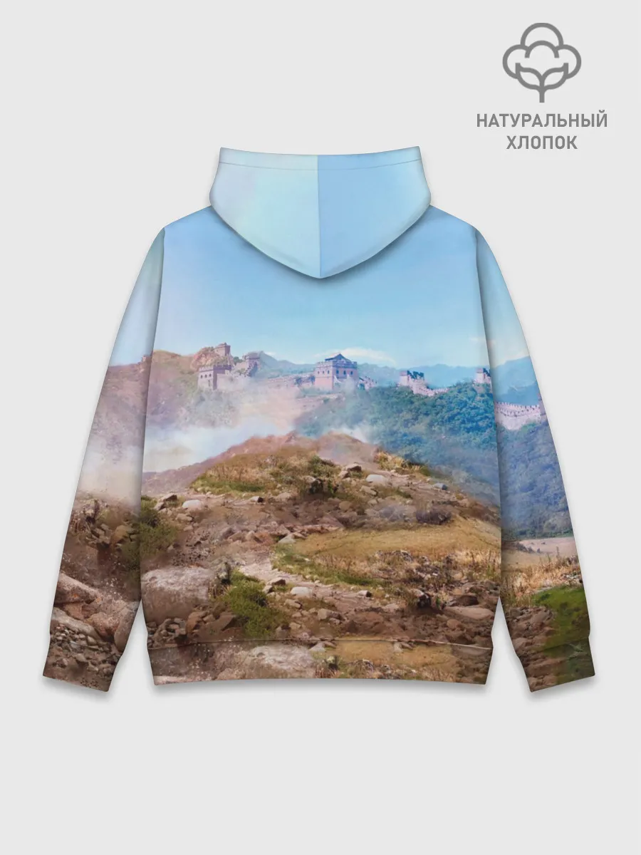 Худи мужской база хлопок / Танки