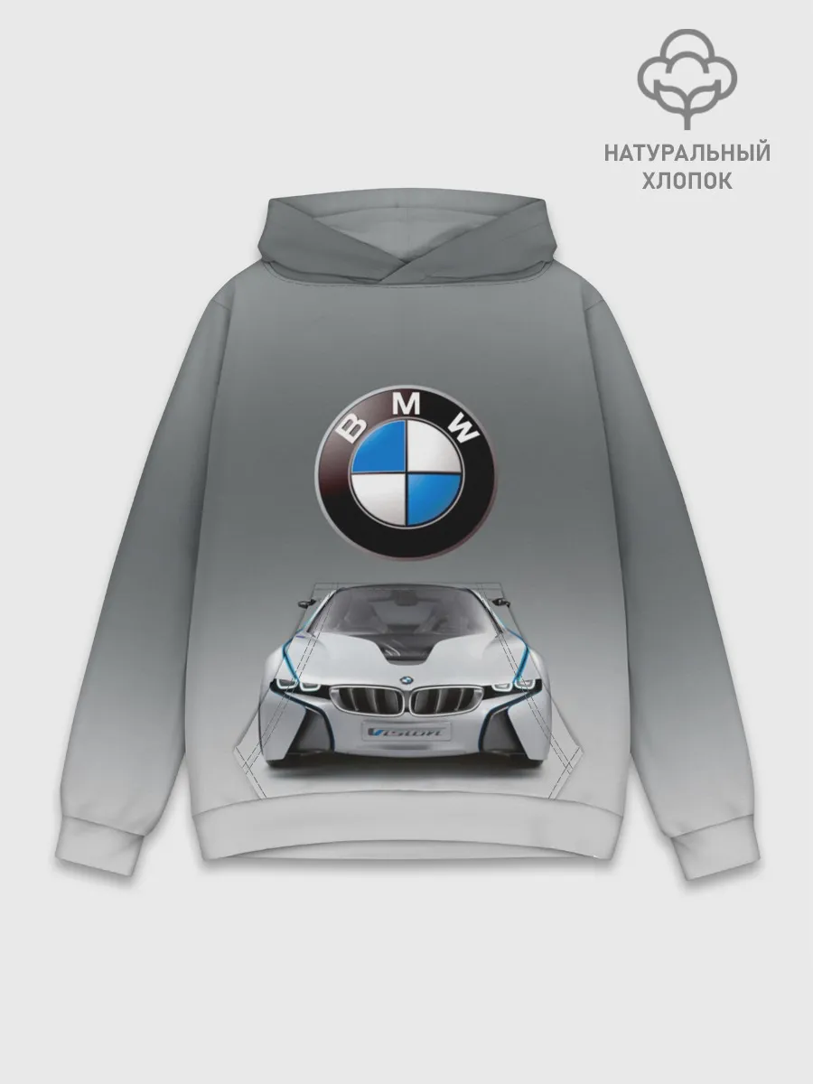 Худи мужской база хлопок / BMW Vision