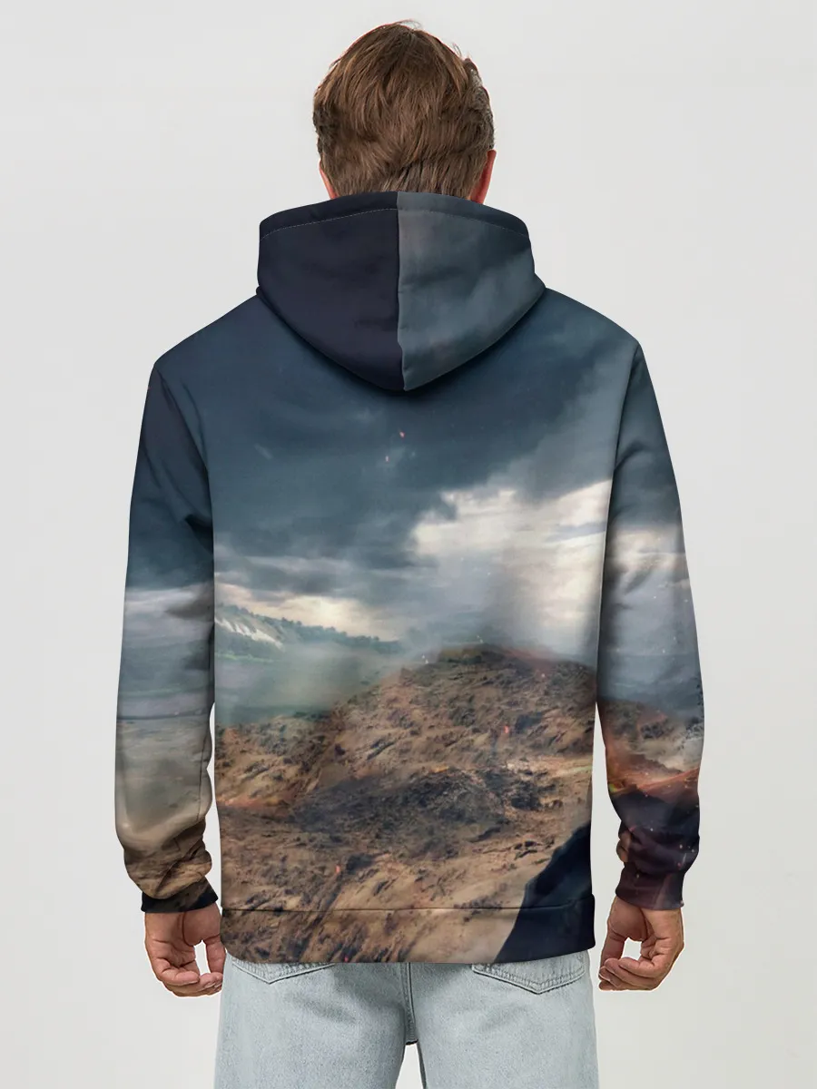 Худи мужской база хлопок / Танк