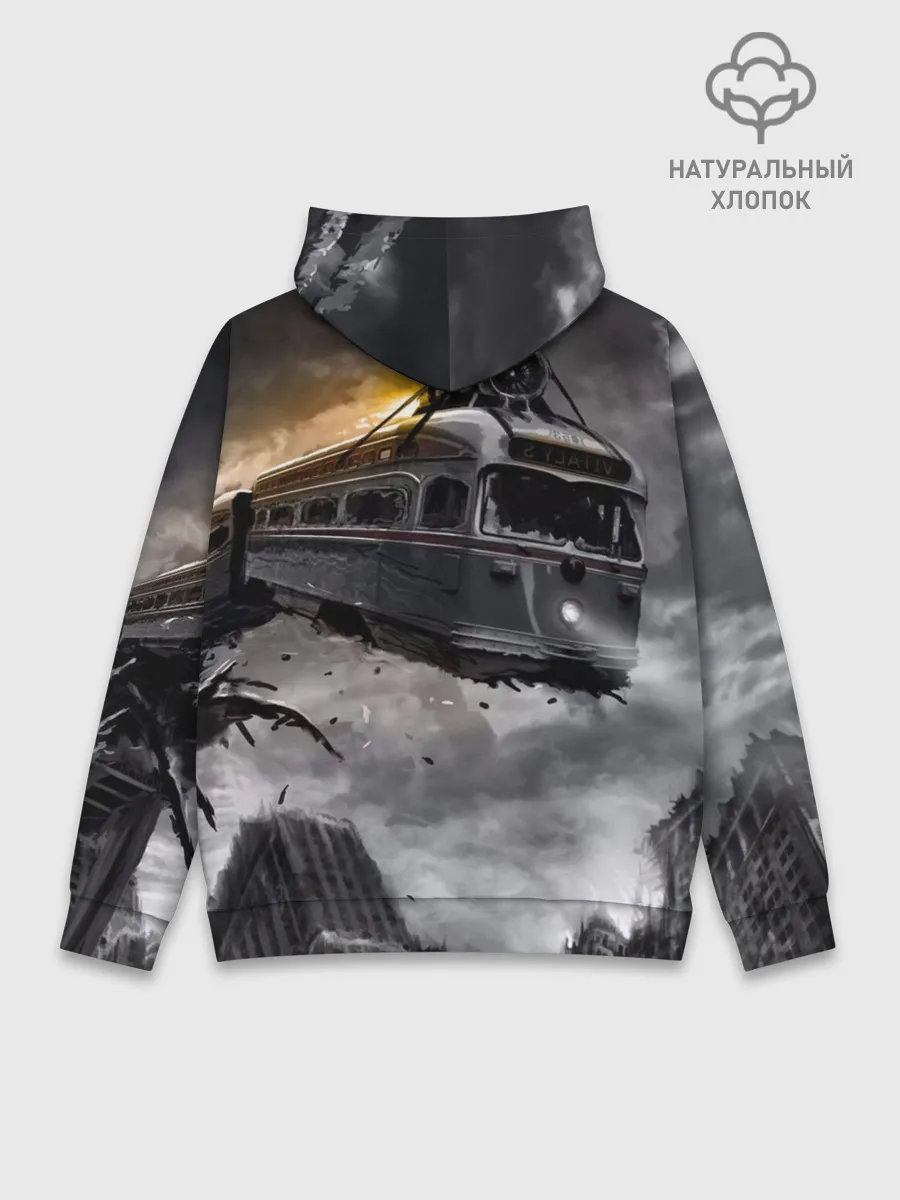 Худи мужской база хлопок / Metro Exodus