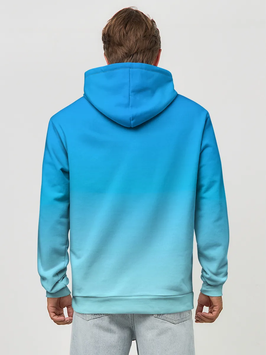 Худи мужской база хлопок / куча мала One Piece