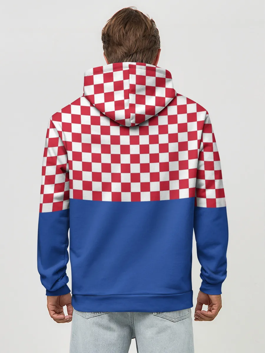 Худи мужской база хлопок / Форма lotto