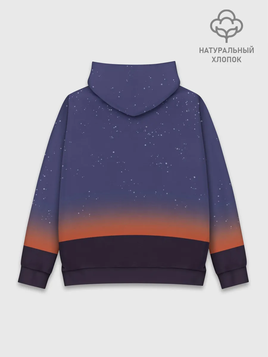 Худи мужской база хлопок / Конь Бо Джек