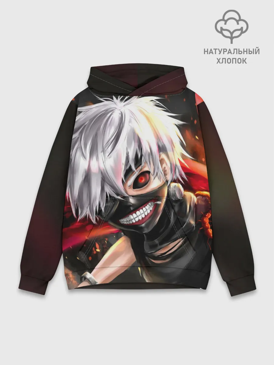 Худи мужской база хлопок / Tokyo Ghoul