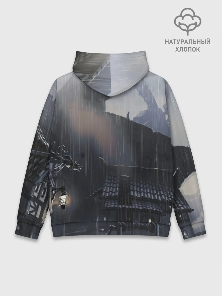 Худи мужской база хлопок / The Witcher 3: Wild Hunt