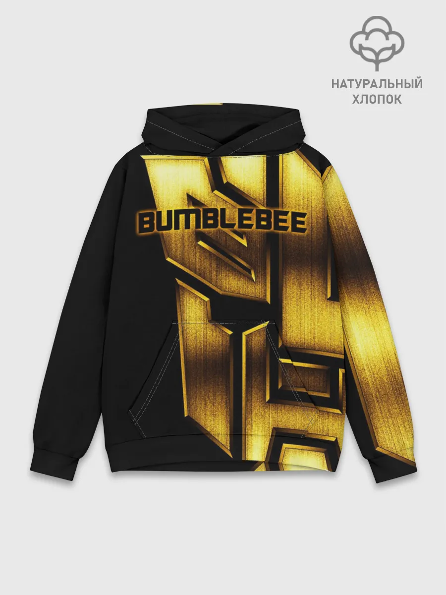 Худи мужской база хлопок / BUMBLEBEE
