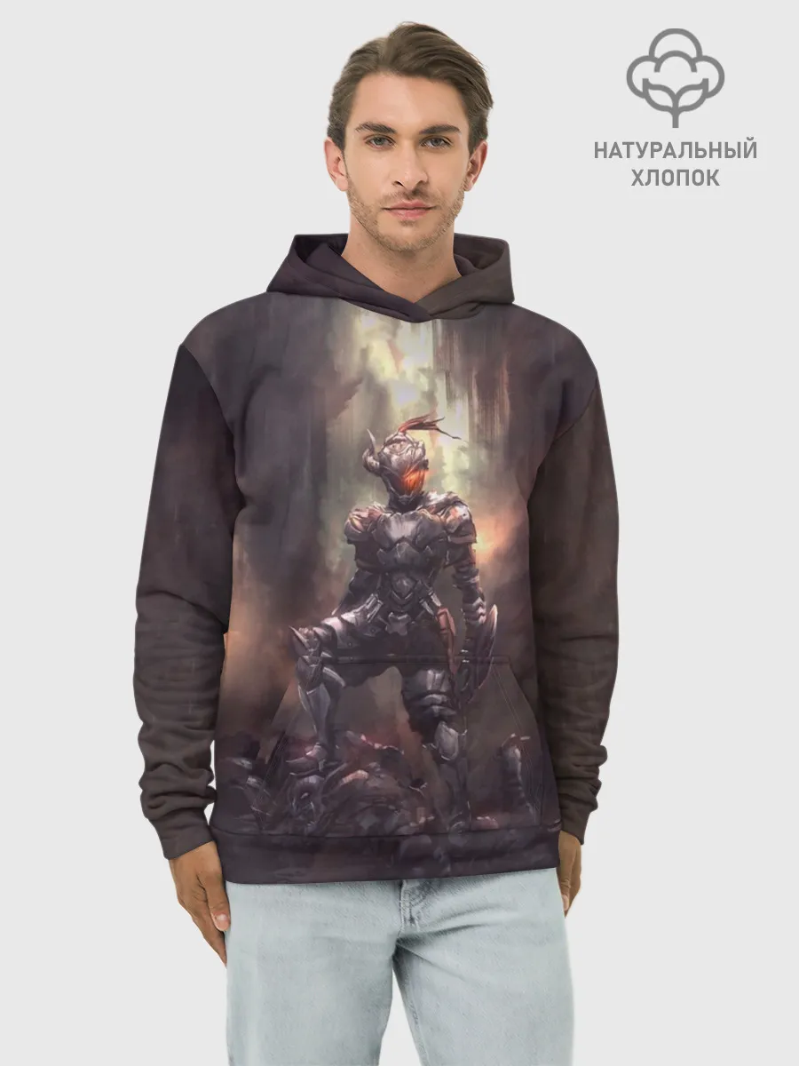 Худи мужской база хлопок / Goblin Slayer darkness