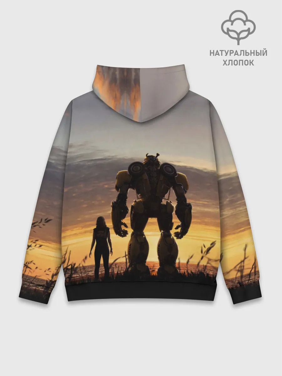 Худи мужской база хлопок / BUMBLEBEE