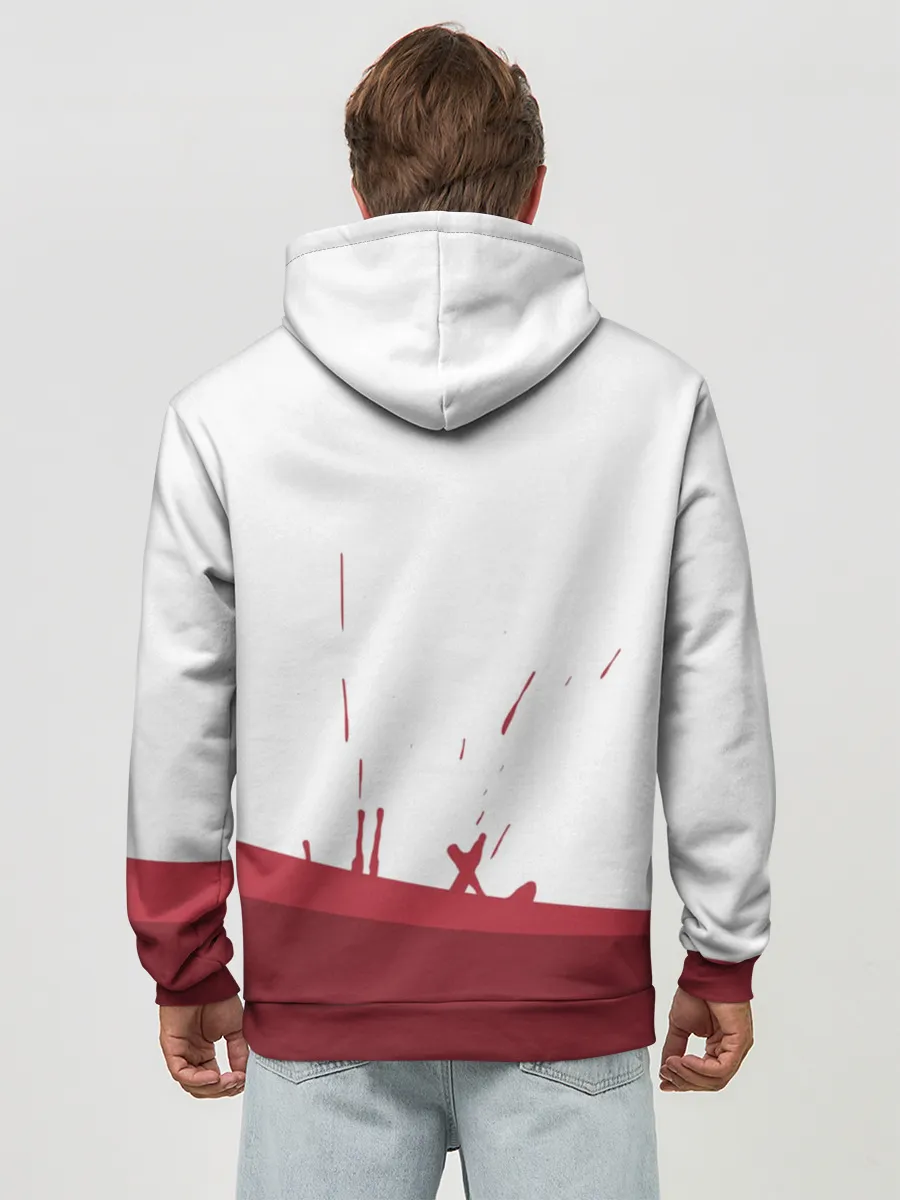 Худи мужской база хлопок / Боец Баки