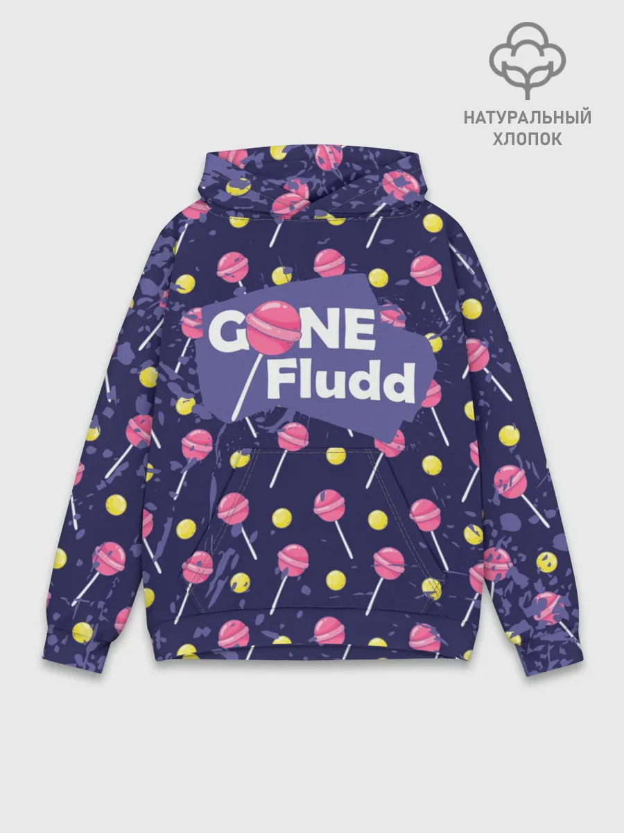 Худи мужской база хлопок / GONE.Fludd