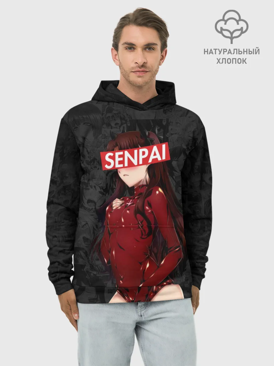 Худи мужской база хлопок / Anime