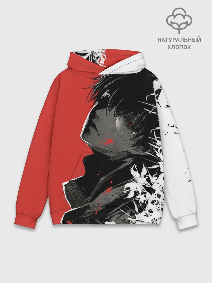 Худи мужской база хлопок / Tokyo Ghoul:re