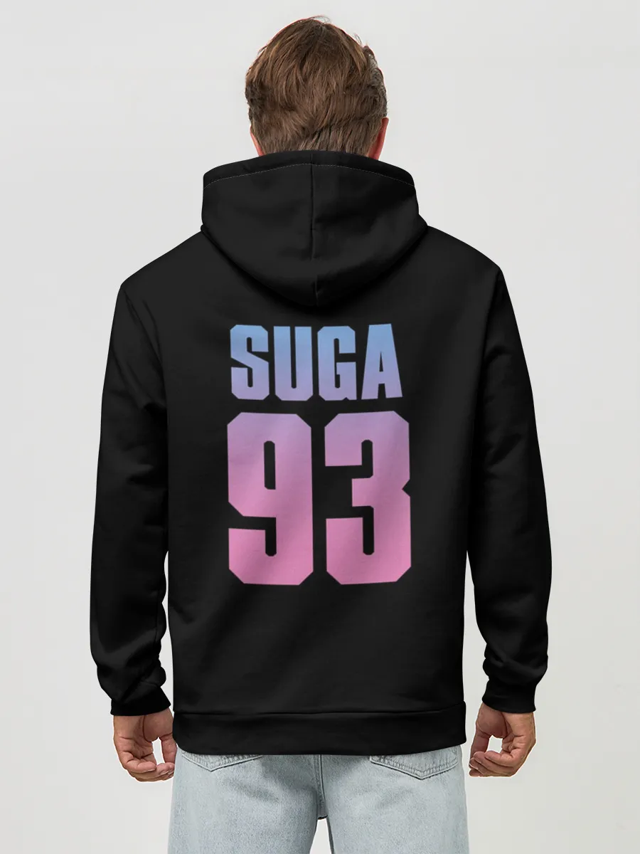 Худи мужской база хлопок / BTS Suga