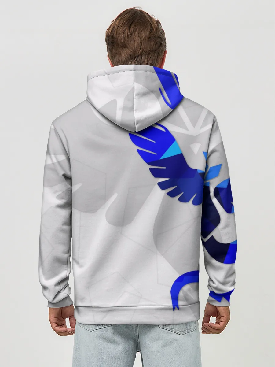 Худи мужской база хлопок / Pokemon GO