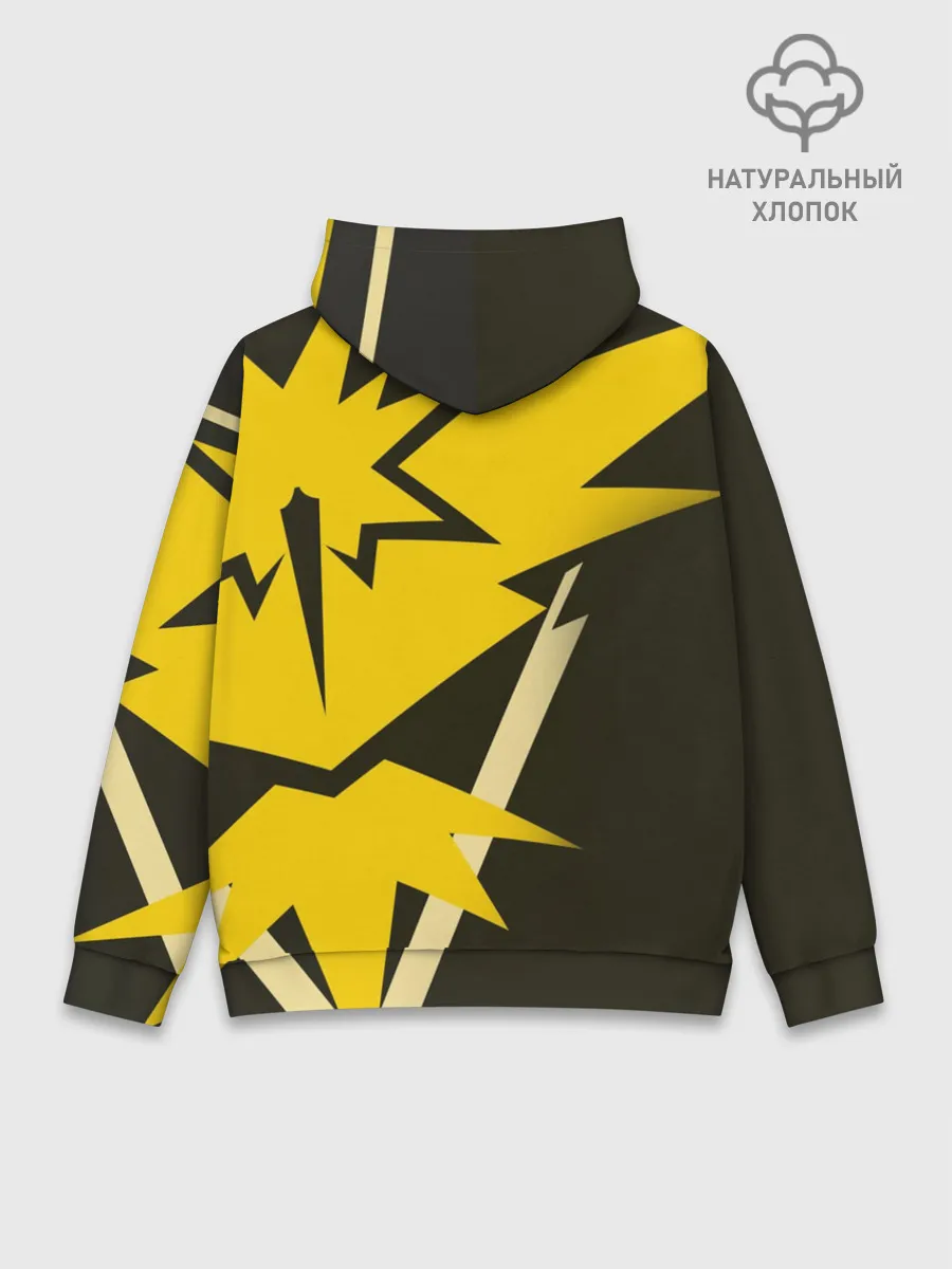 Худи мужской база хлопок / Pokemon GO